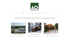 Desktop Screenshot of aostructures.com